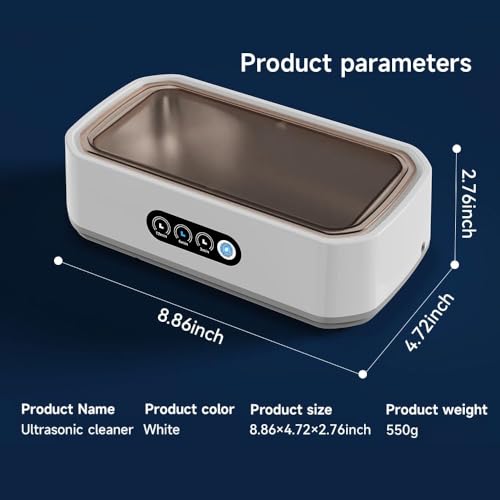 650ML Ultrasonic Jewelry Cleaner T582