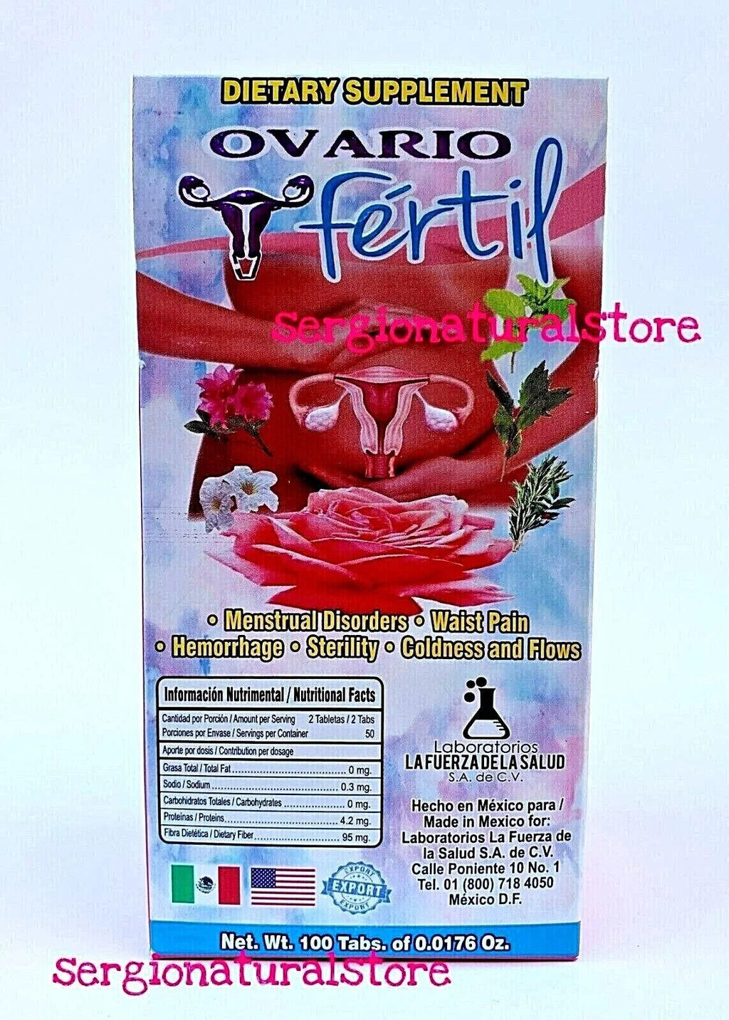 500 mg Nutritional Supplement 100 Tablets R769894