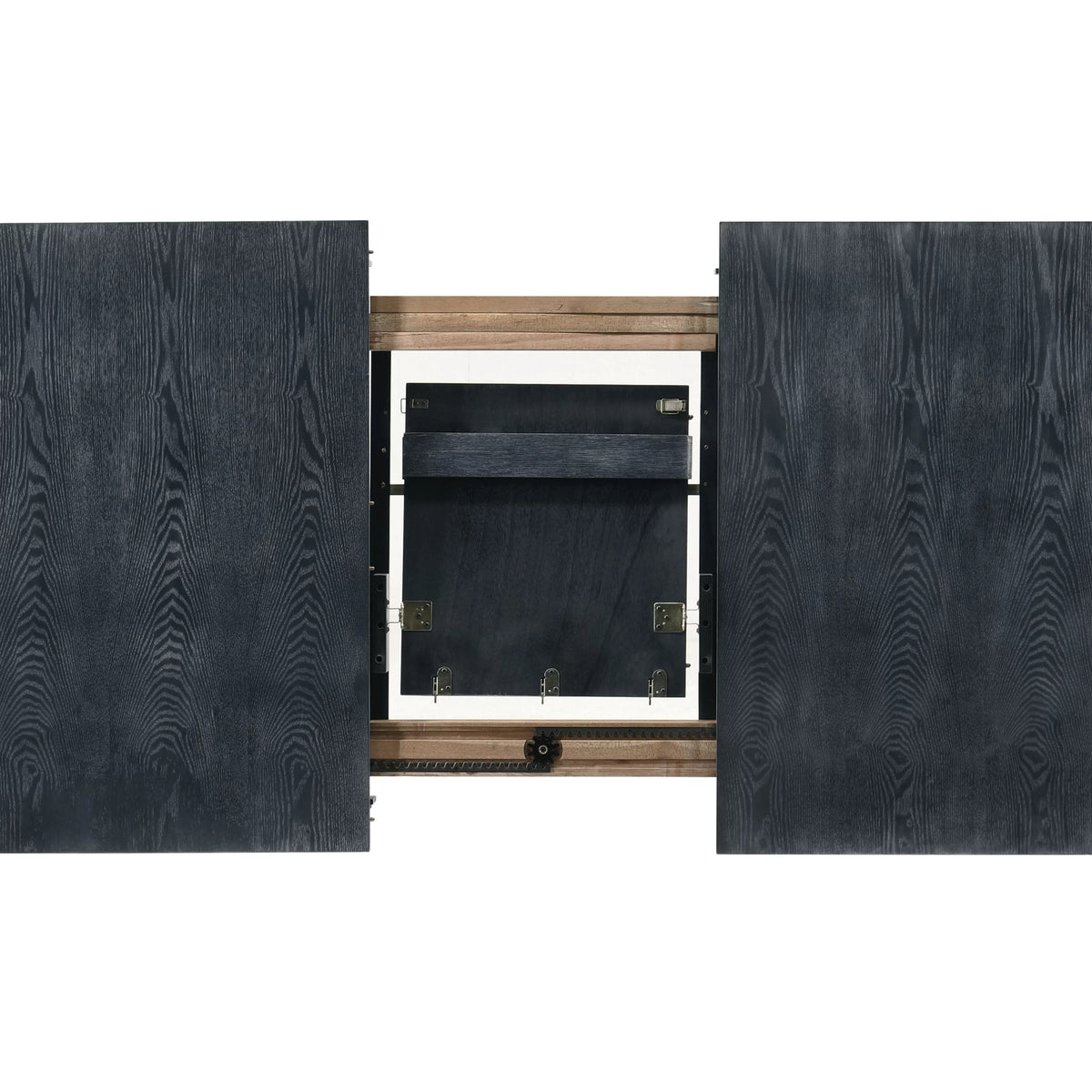 Gray Wooden Expandable Dining Table N837099