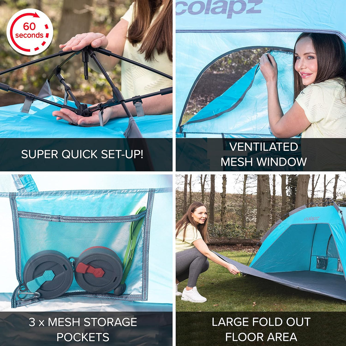 Beach Tent Pack of 2 D136