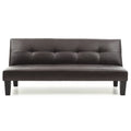 Cappuccino Faux Leather Sofa O90535