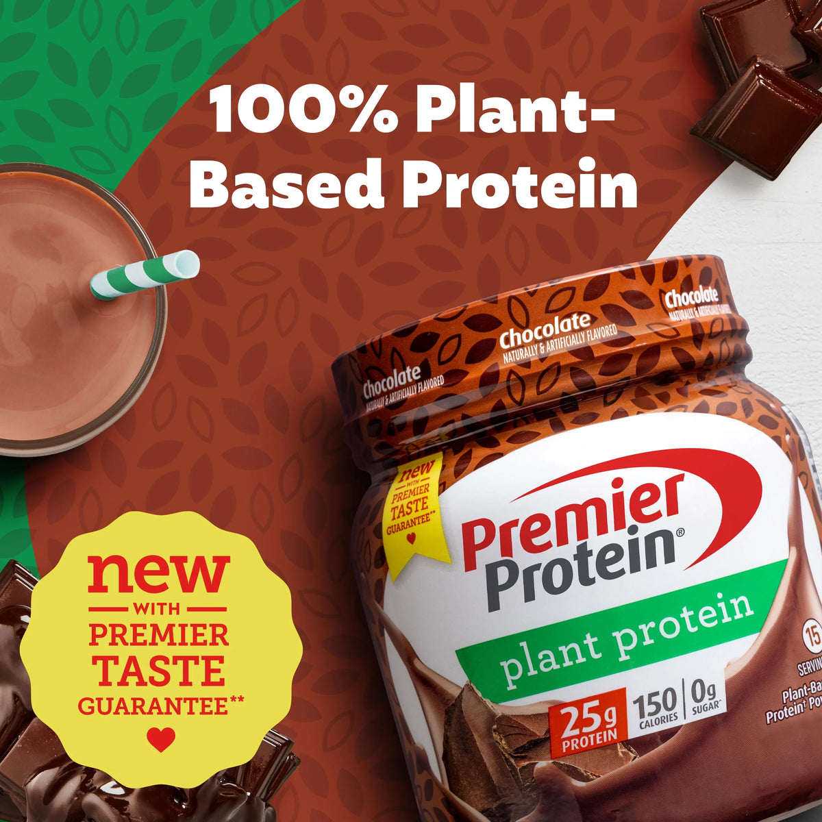 Plant Protein Powder Vanilla 25g 15 Servings I5661