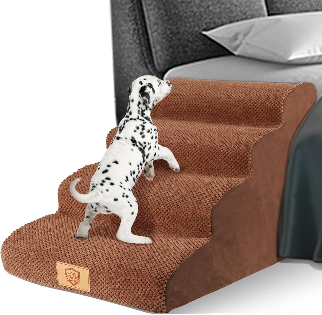 4 Tiers Non-Slip Foam Dog Steps S535182