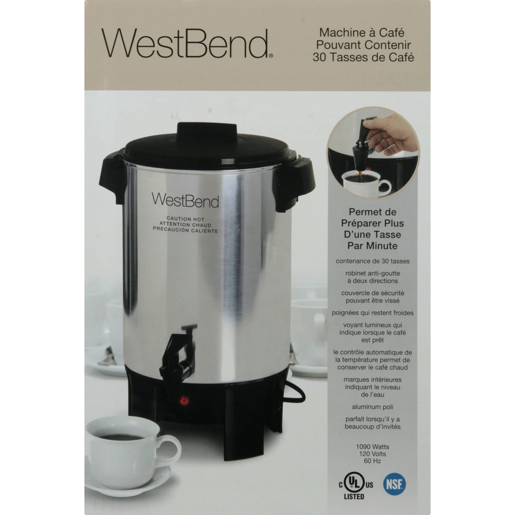 30-Cup Aluminum Urn N6193