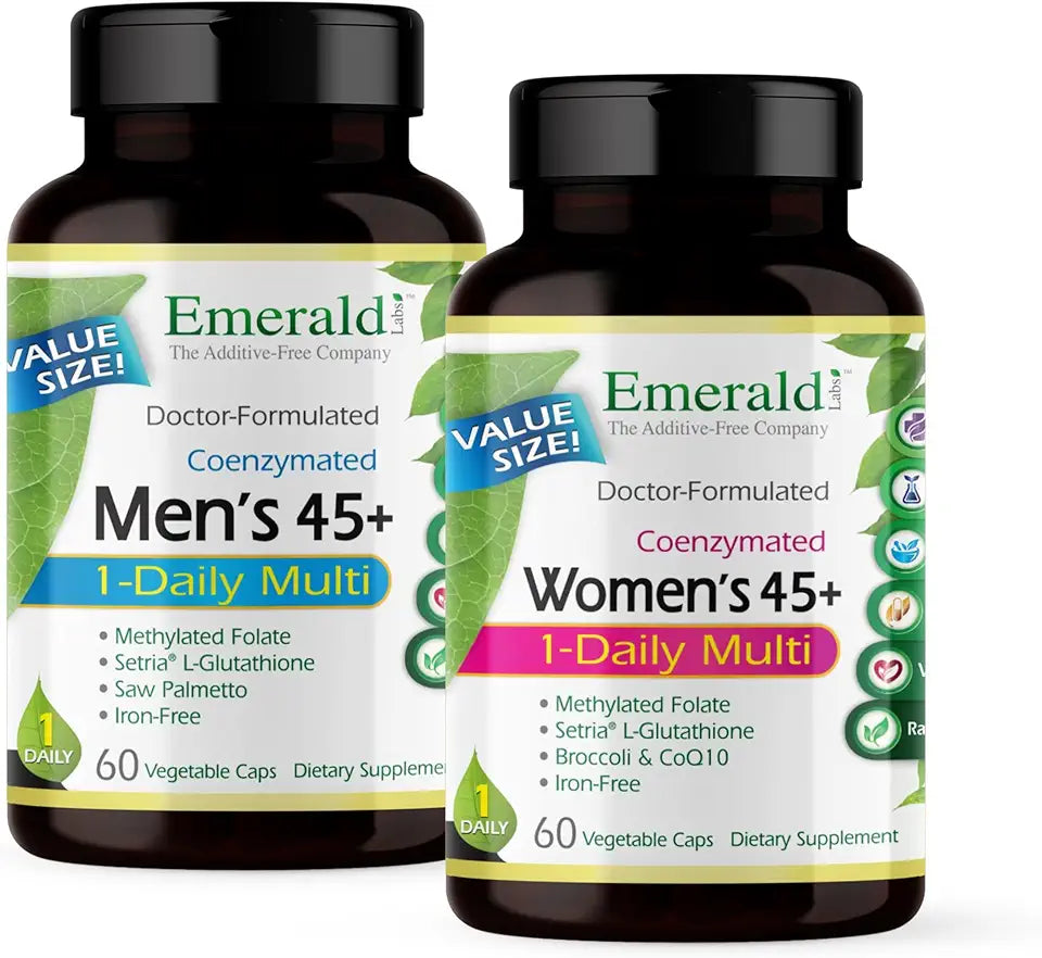 Women's 45+ 1-Daily Multi 60 Caps & Men's 45+ 1-Daily Multi 60 Caps Multivitamin I686208