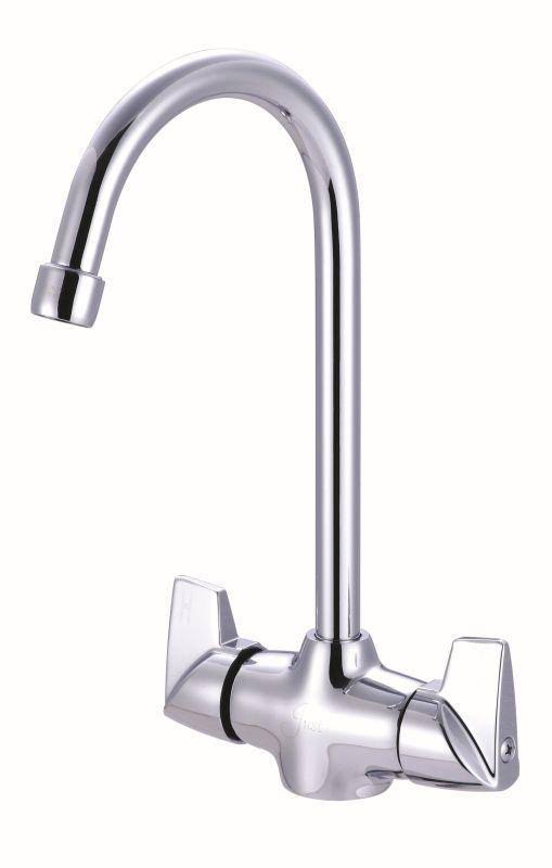 Polished Chrome Two-Handle Bar Faucet P2773