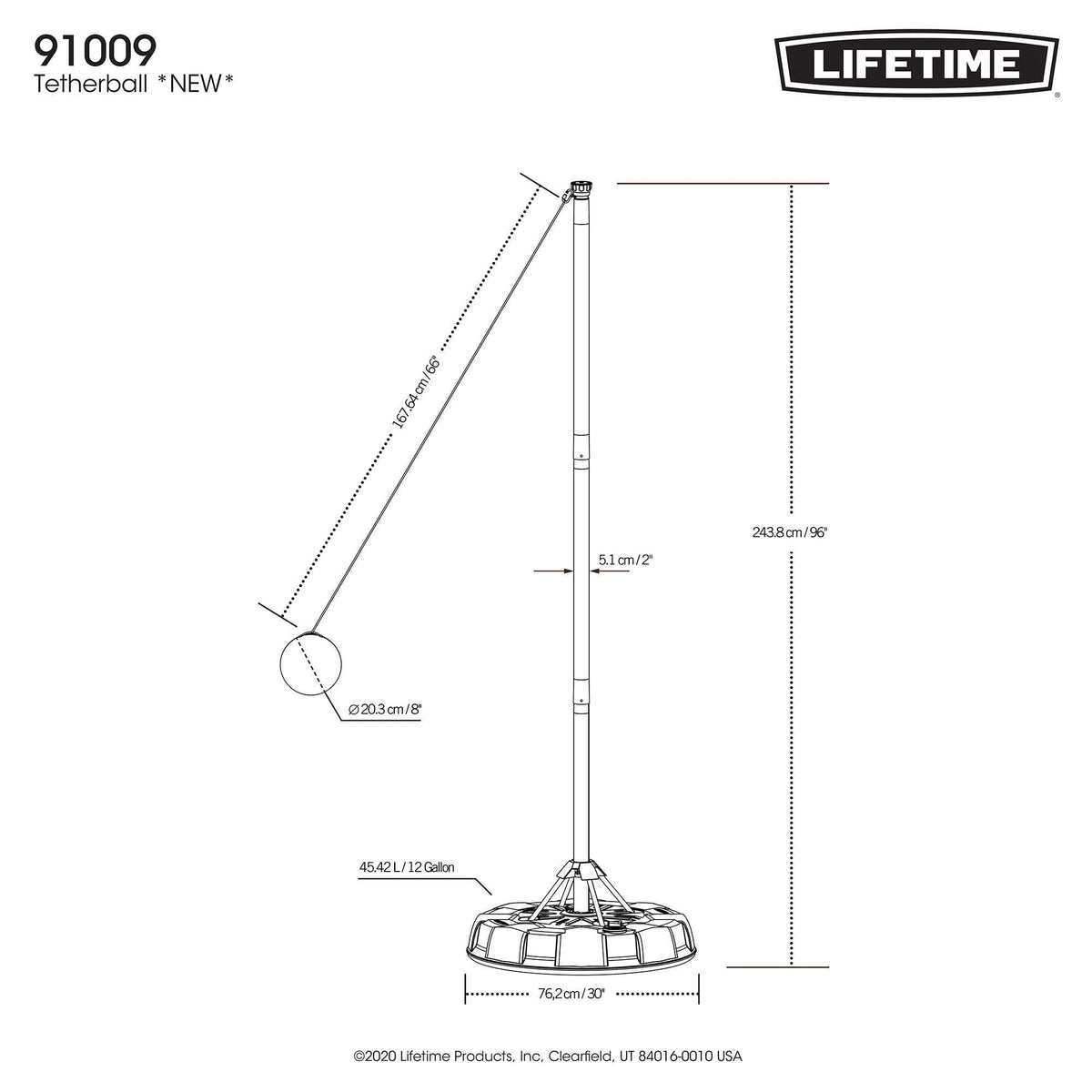 Tetherball System I5087