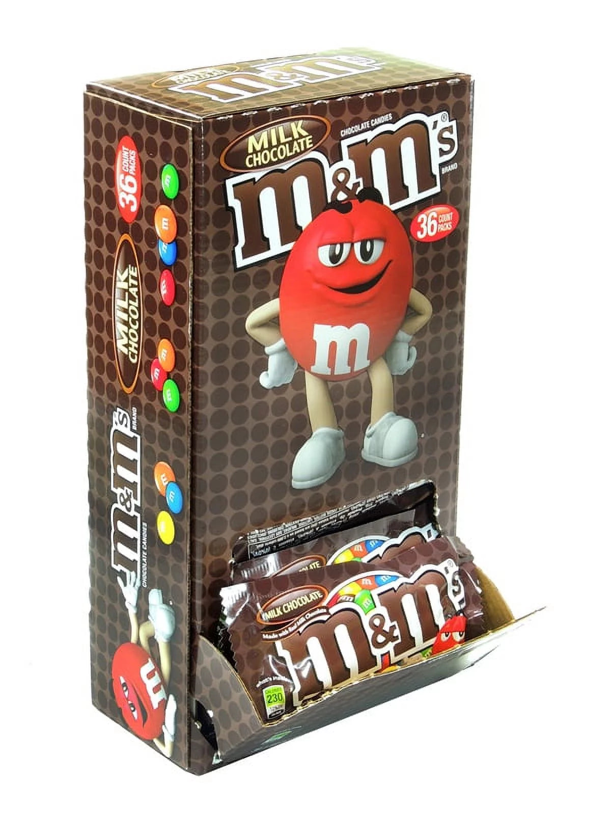 Milk Chocolate Candy 1.69-Ounce Pouch 36-Count C2875
