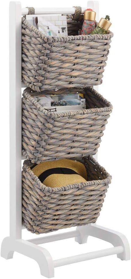3 Tier Standing Storage Basket Stand F90912