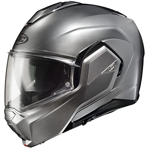 Solid Modular Motorcycle Helmet with Pinlock Shield, DOT Approved, Large Q5312