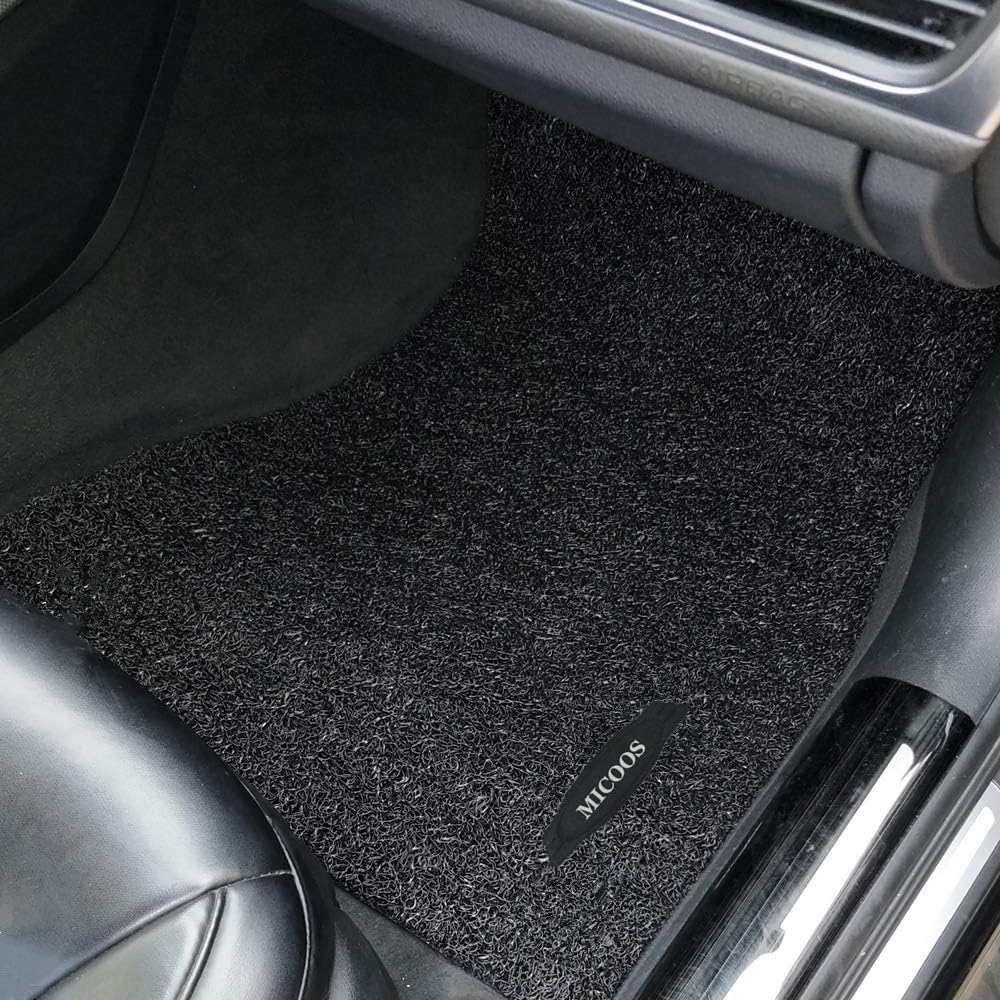 Compatible with Car Floor Mat Carpet for BMW X5 (2014-2018) F15, All Weather Heavy Duty Floor Mat Set Waterproof Stain-Resistant (Black) E638