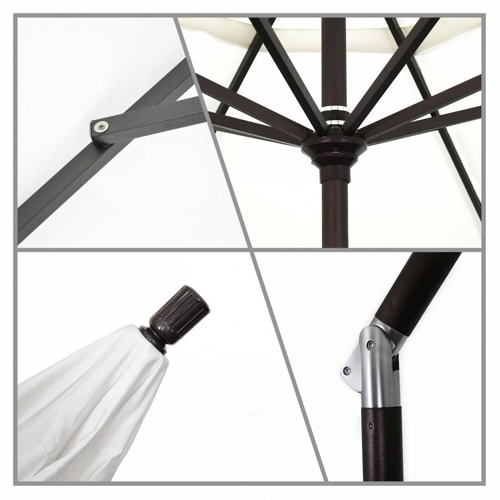 11' Aluminum Market Umbrella Collar Tilt Y7102