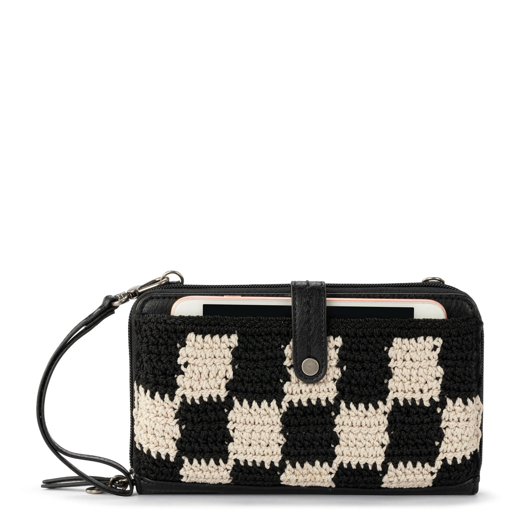 Hand-crochet Recycled Polypropylene Yarn Crossbody Z32257