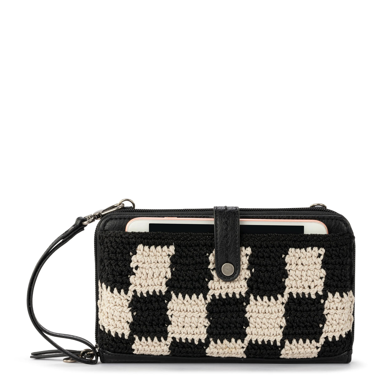 Hand-crochet Recycled Polypropylene Yarn Crossbody Z32257