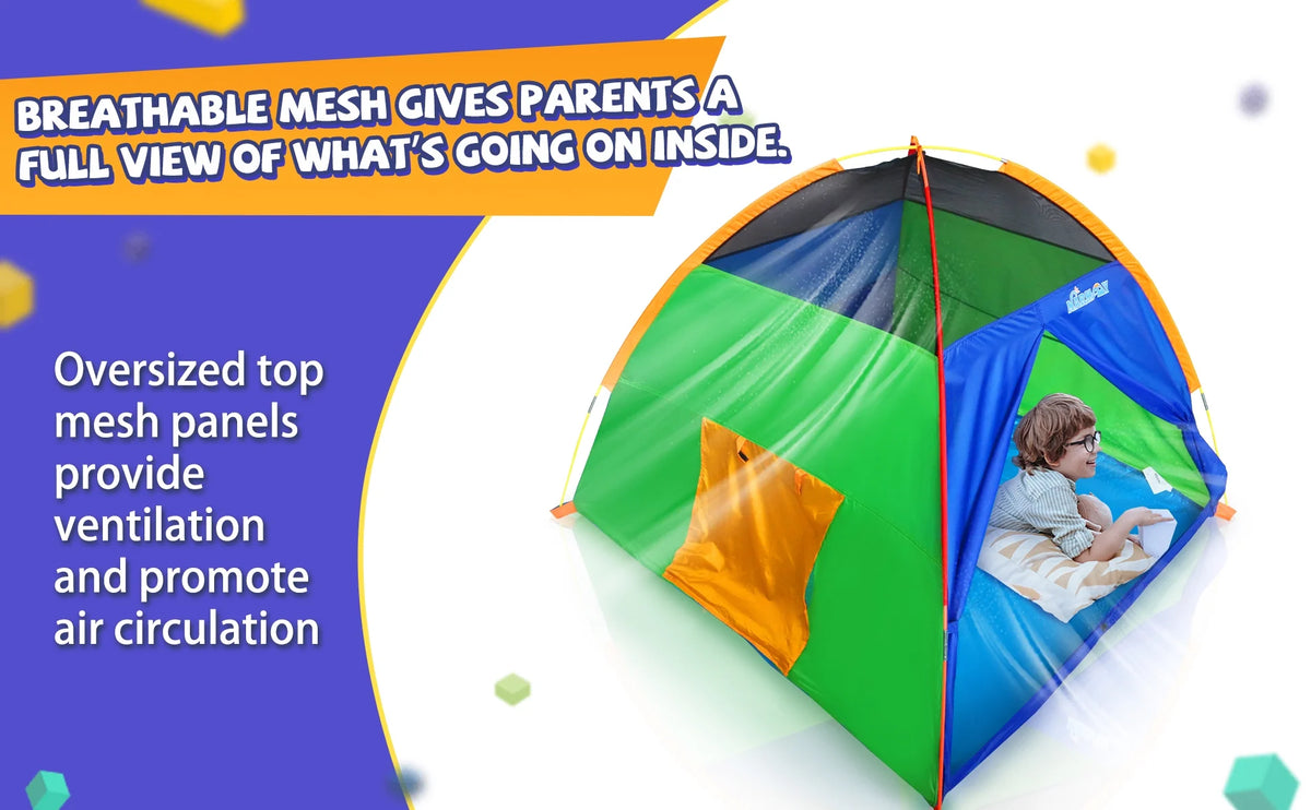 Play Tent for Kids Indoor Outdoor Fun - 60 x 60 x 44 inch M1241