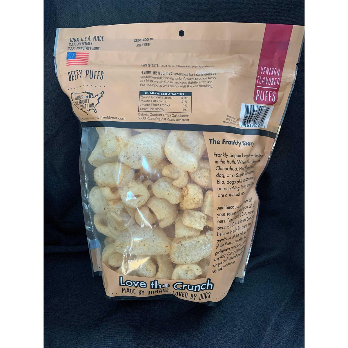 Beefy Puffs Dog Treats P947