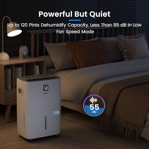 0.48 Gallon Dehumidifier with Auto or Manual Drainage D3928