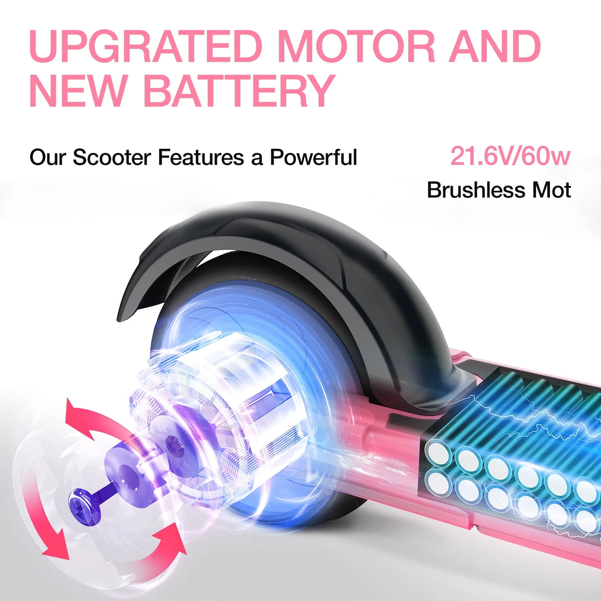 60W Electric Scooter for Kids U3839