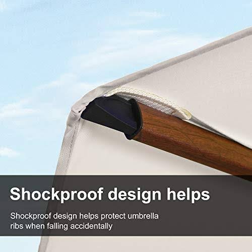 10ft Square Cantilever Patio Umbrella N4640