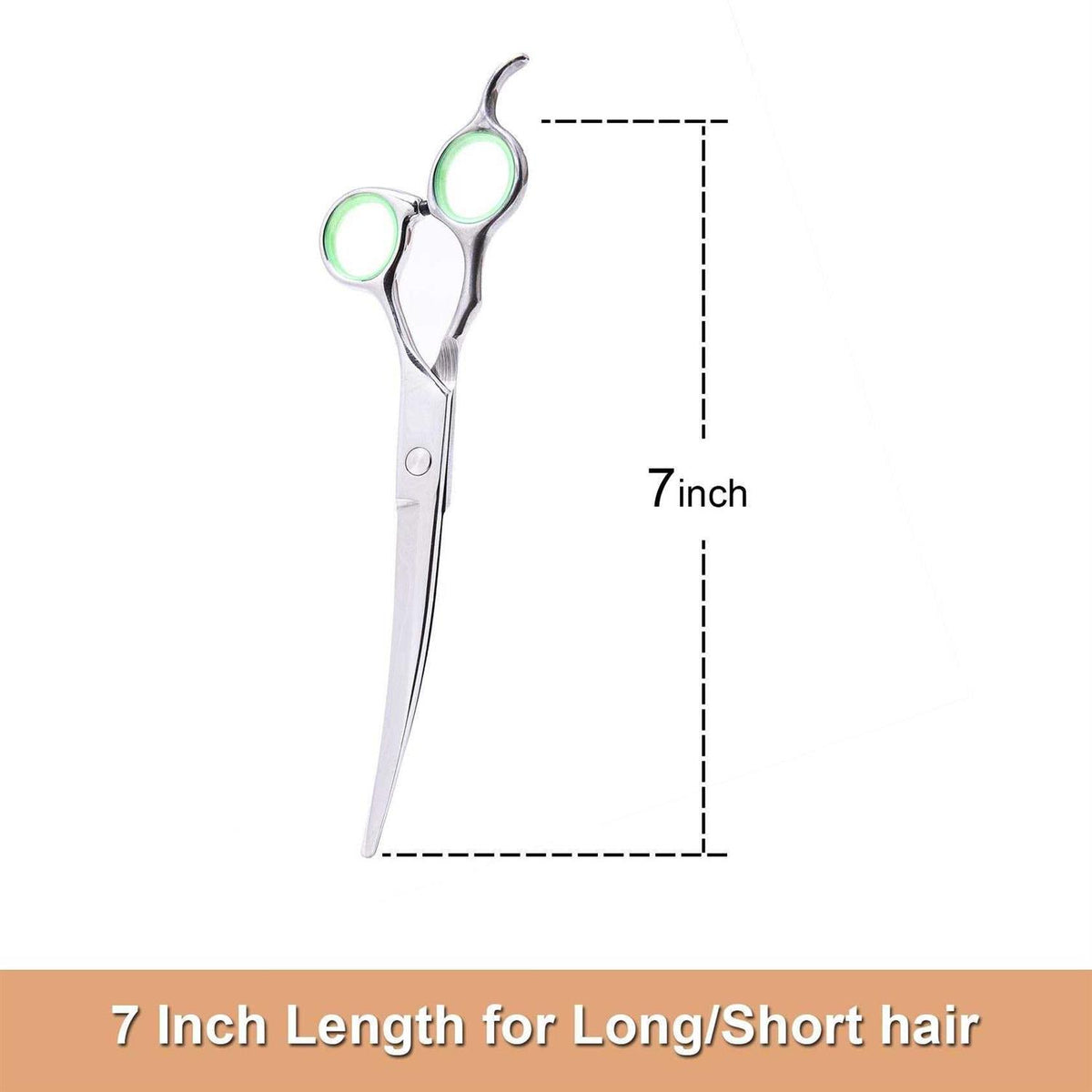 Pet Grooming Scissors with Round Blunt Tip T7968