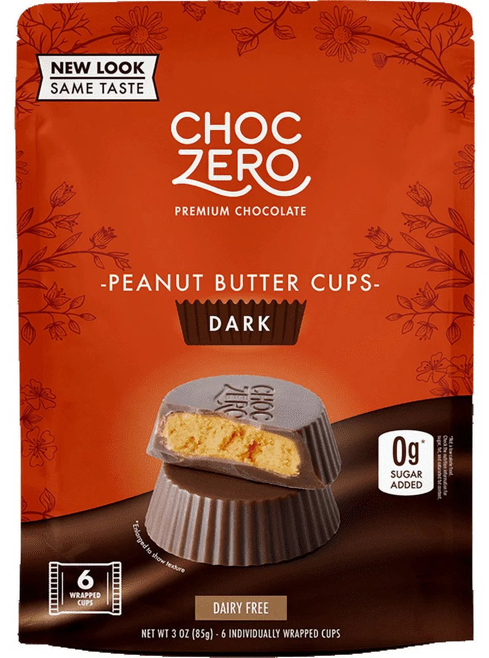Dark Chocolate Peanut Butter Cups 3 oz Pack of 4 M11007