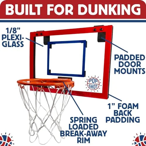 Over-The-Door Basketball Hoop C4152