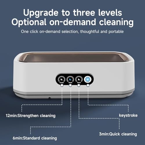 650ML Ultrasonic Jewelry Cleaner T582