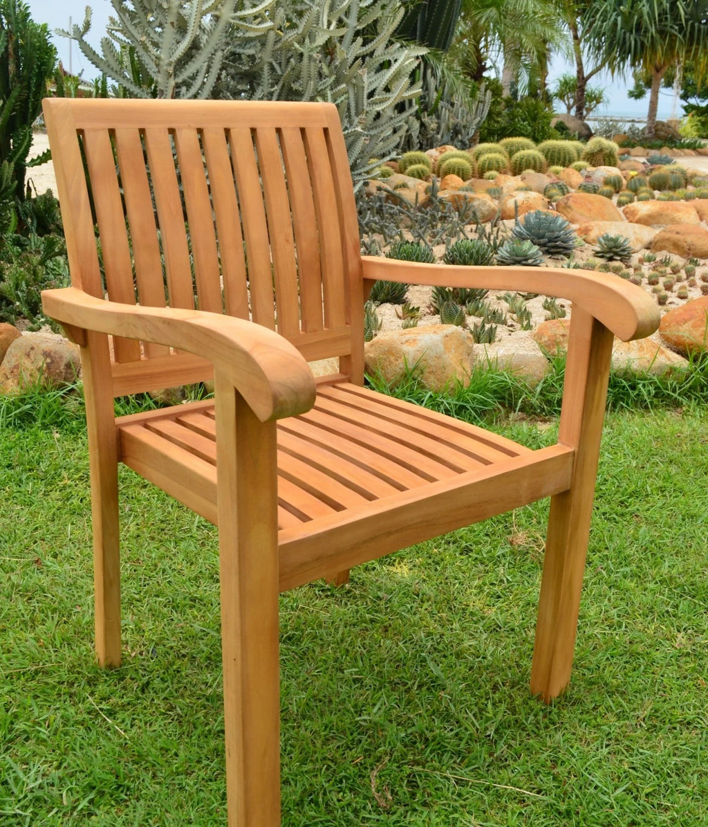 3 Seater 4 Pc Teak Dining Set J692518