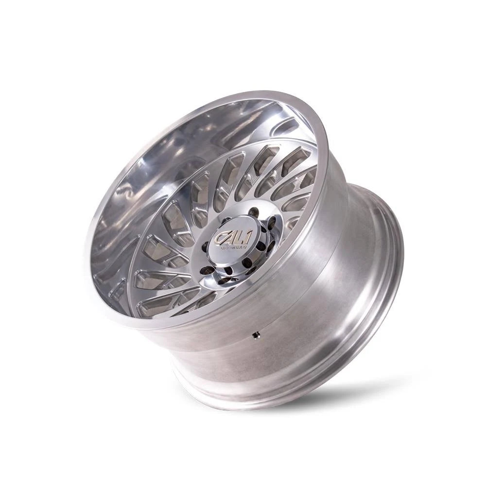 Polished 24x12 6x135 -51mm 87.1mm Wheel Q592