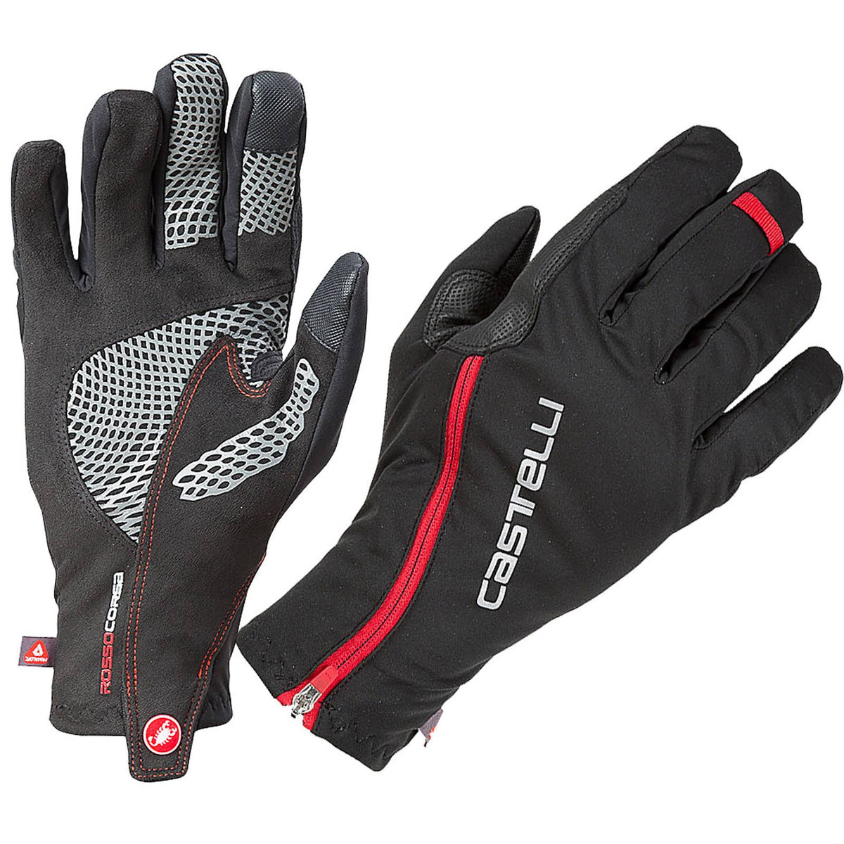 Black Red L Glove B577372