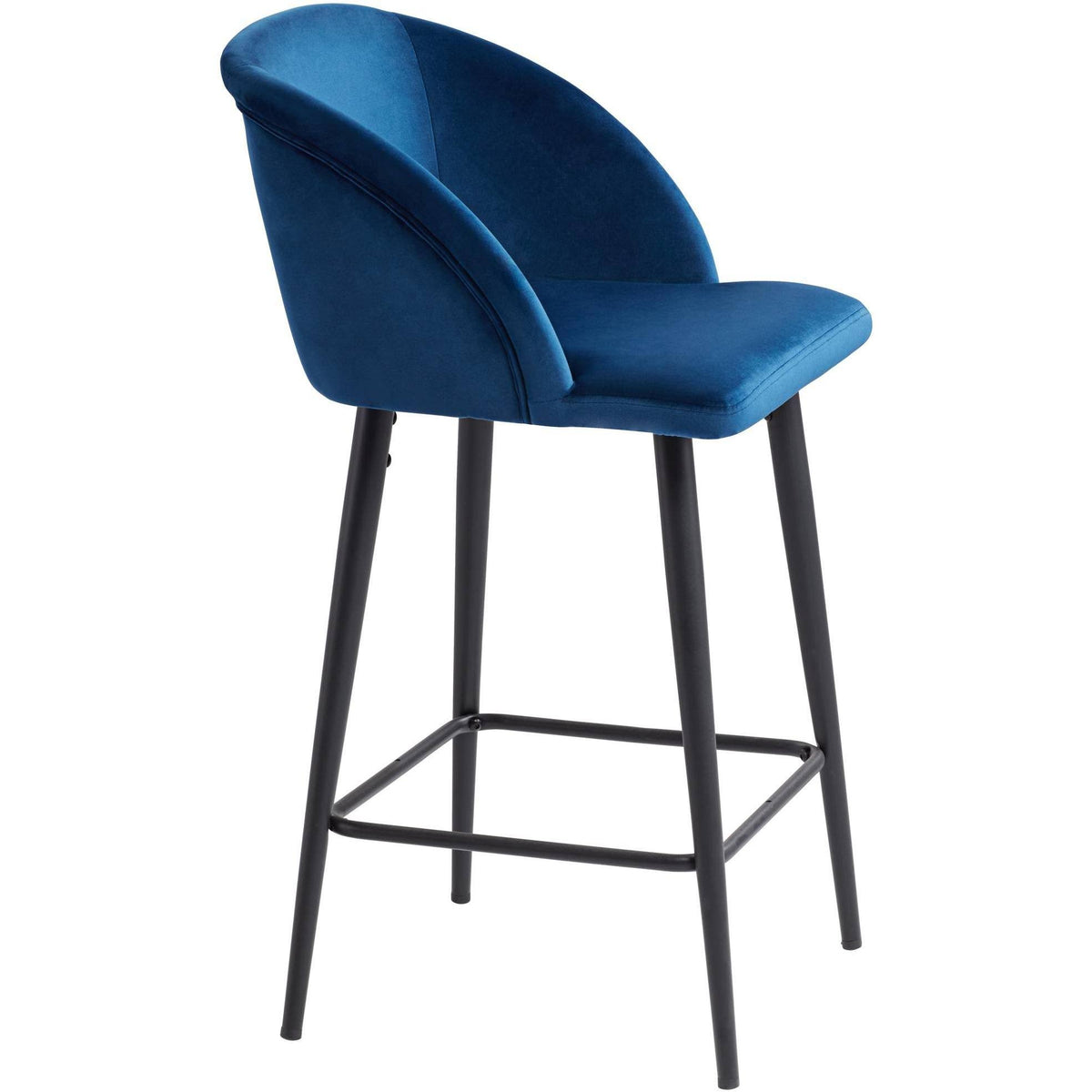 Blue Velvet Barstool Z3900