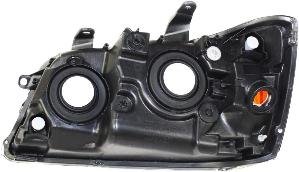 Passenger Side Headlight Assembly for Toyota Highlander 2004 2005 2006 R838