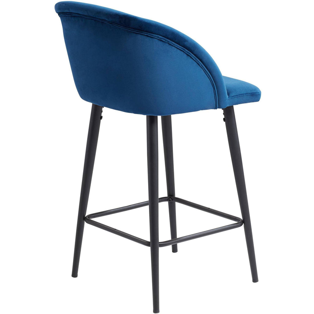 Blue Velvet Barstool Z3900