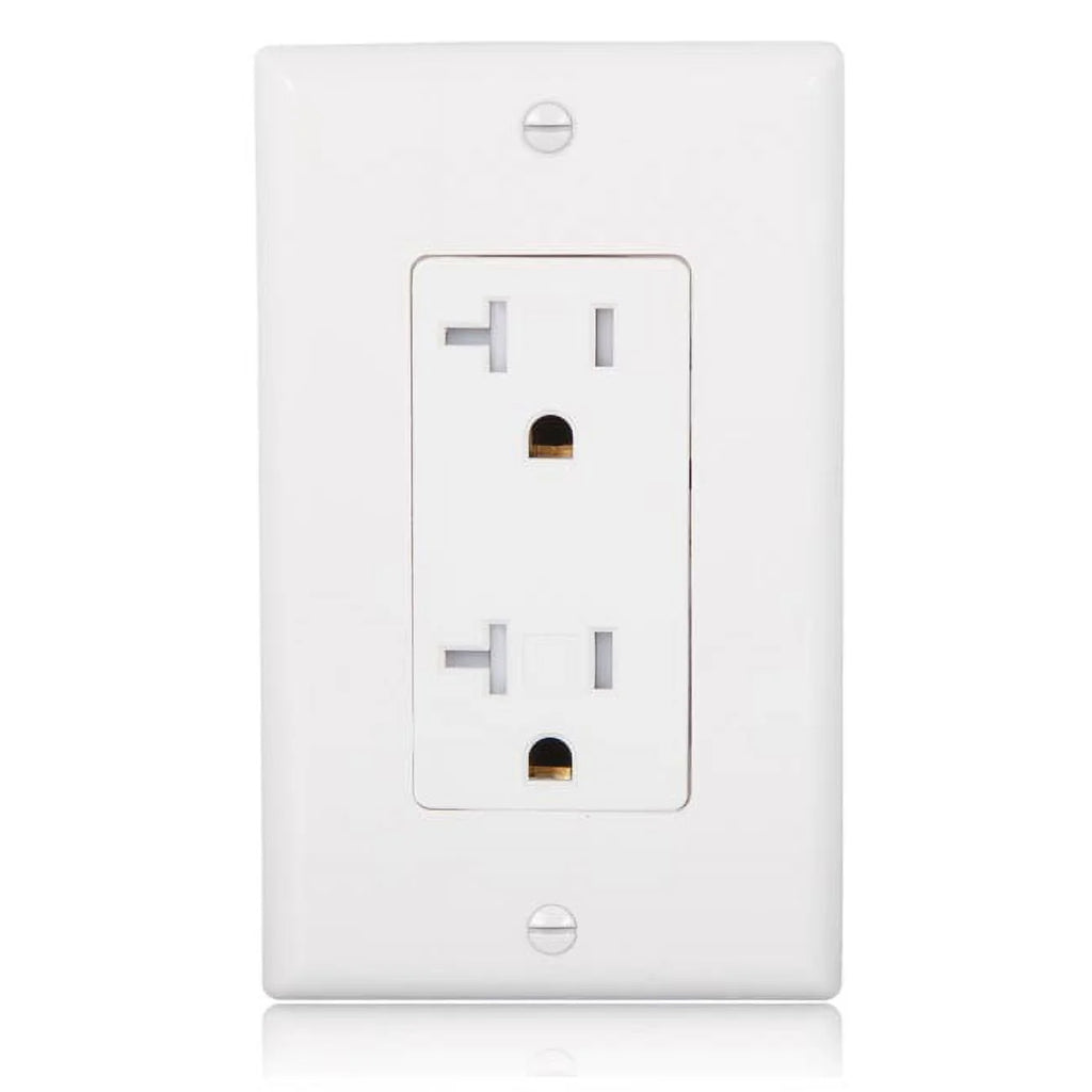 20A Tamper Resistant Decorative Electrical Outlet 10 Pack G797200