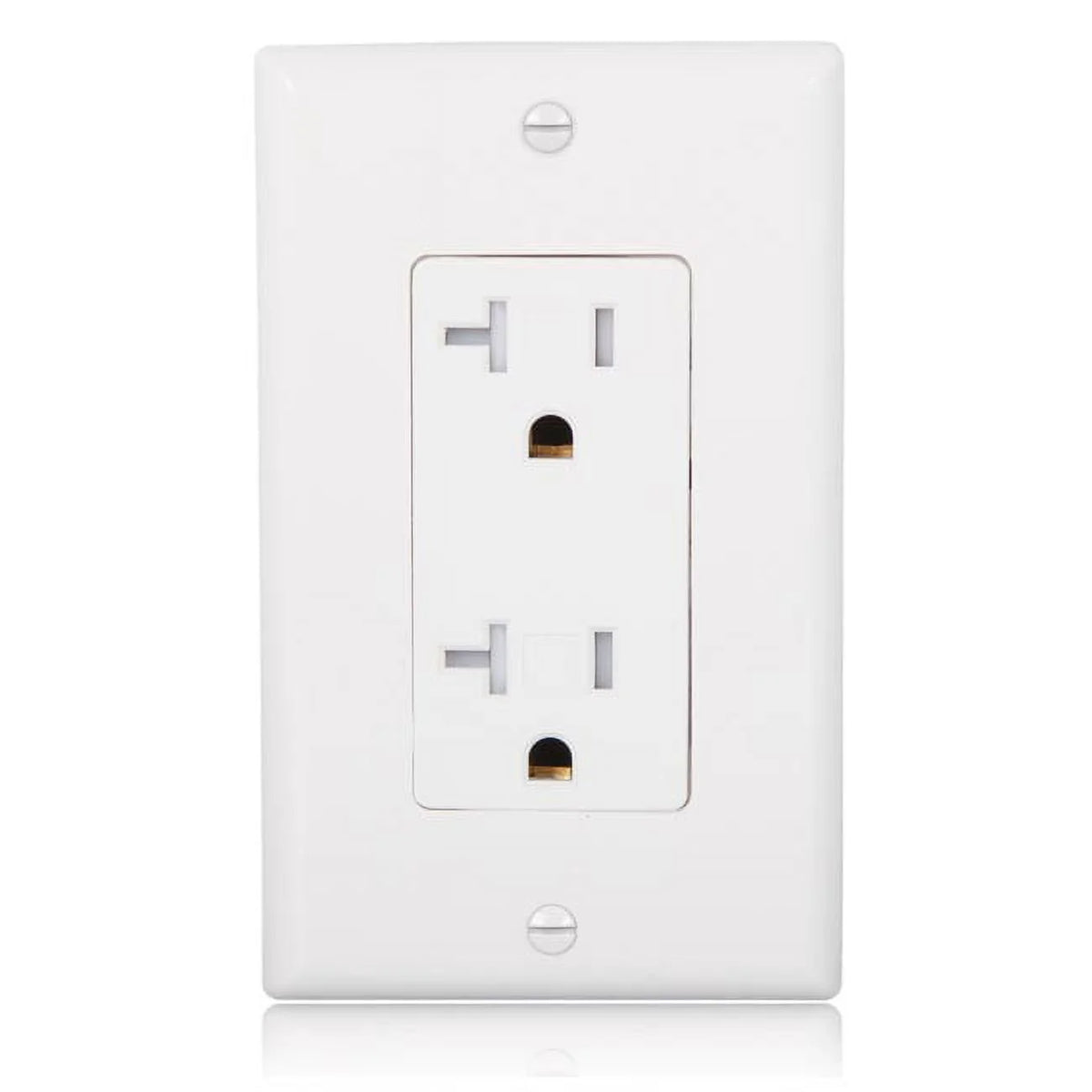 20A Tamper Resistant Decorative Electrical Outlet 10 Pack G797200