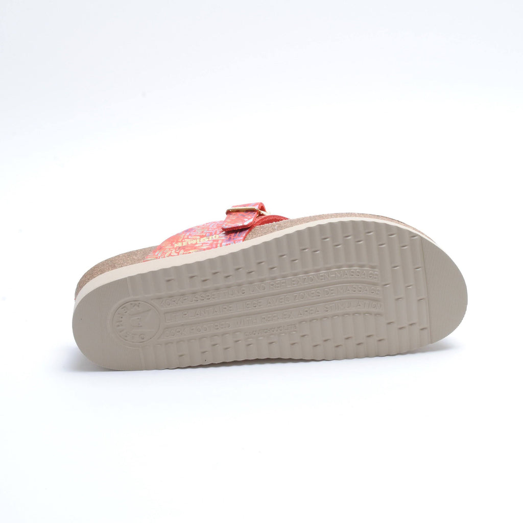 Coral Chevron Shoes K829534