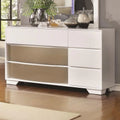 Contemporary Two Tone Finish Dresser Y4731