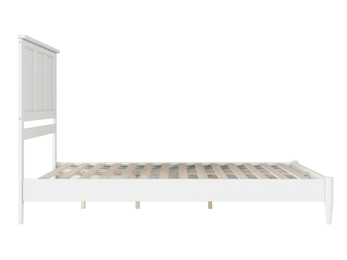 Queen Solid Wood Low Profile Platform Bed B2895