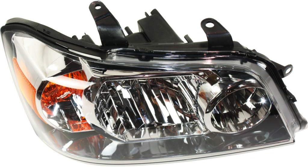 Passenger Side Headlight Assembly for Toyota Highlander 2004 2005 2006 R838
