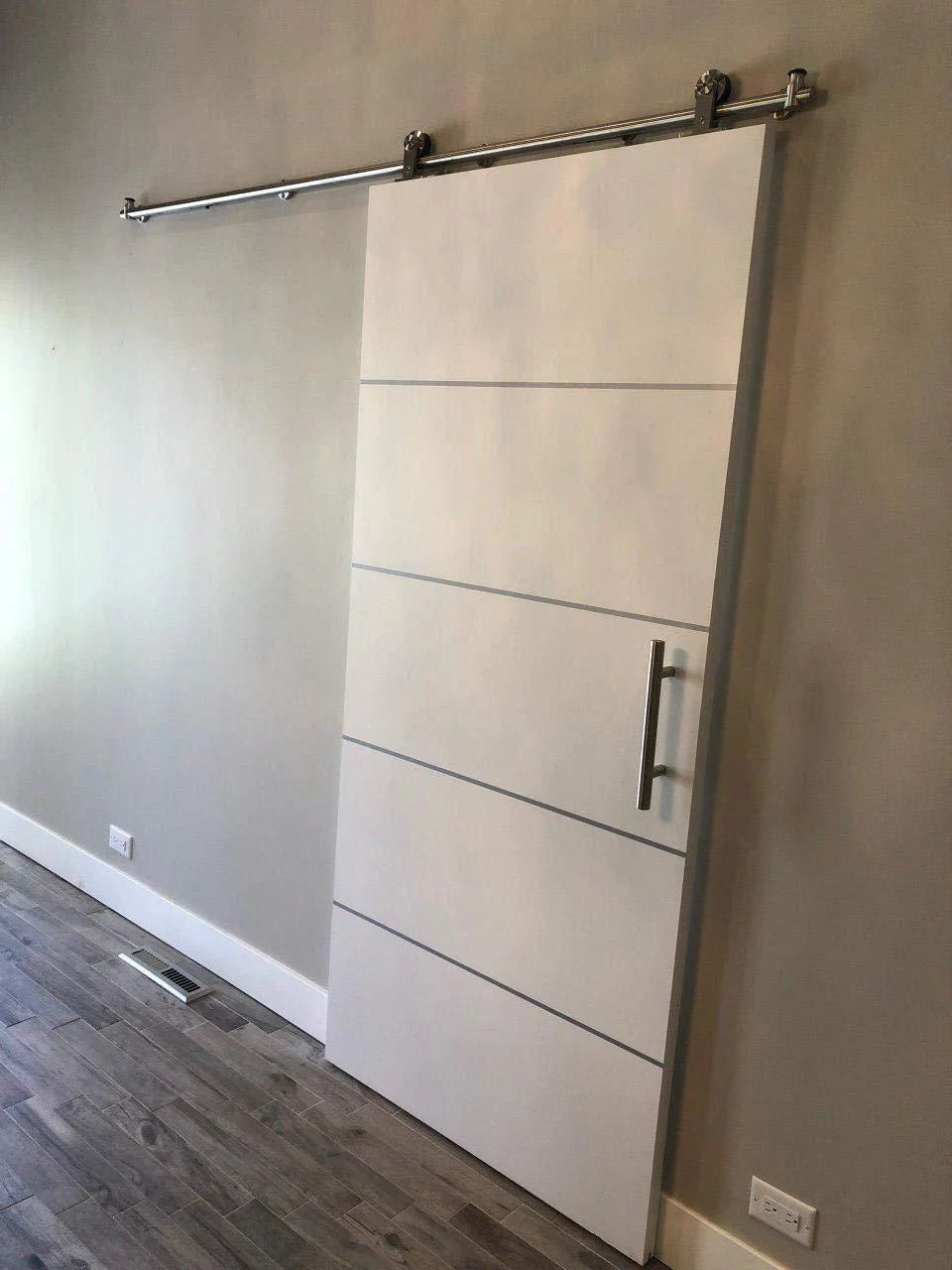 Panel Eco-Veneer White Slab 30x96 G635