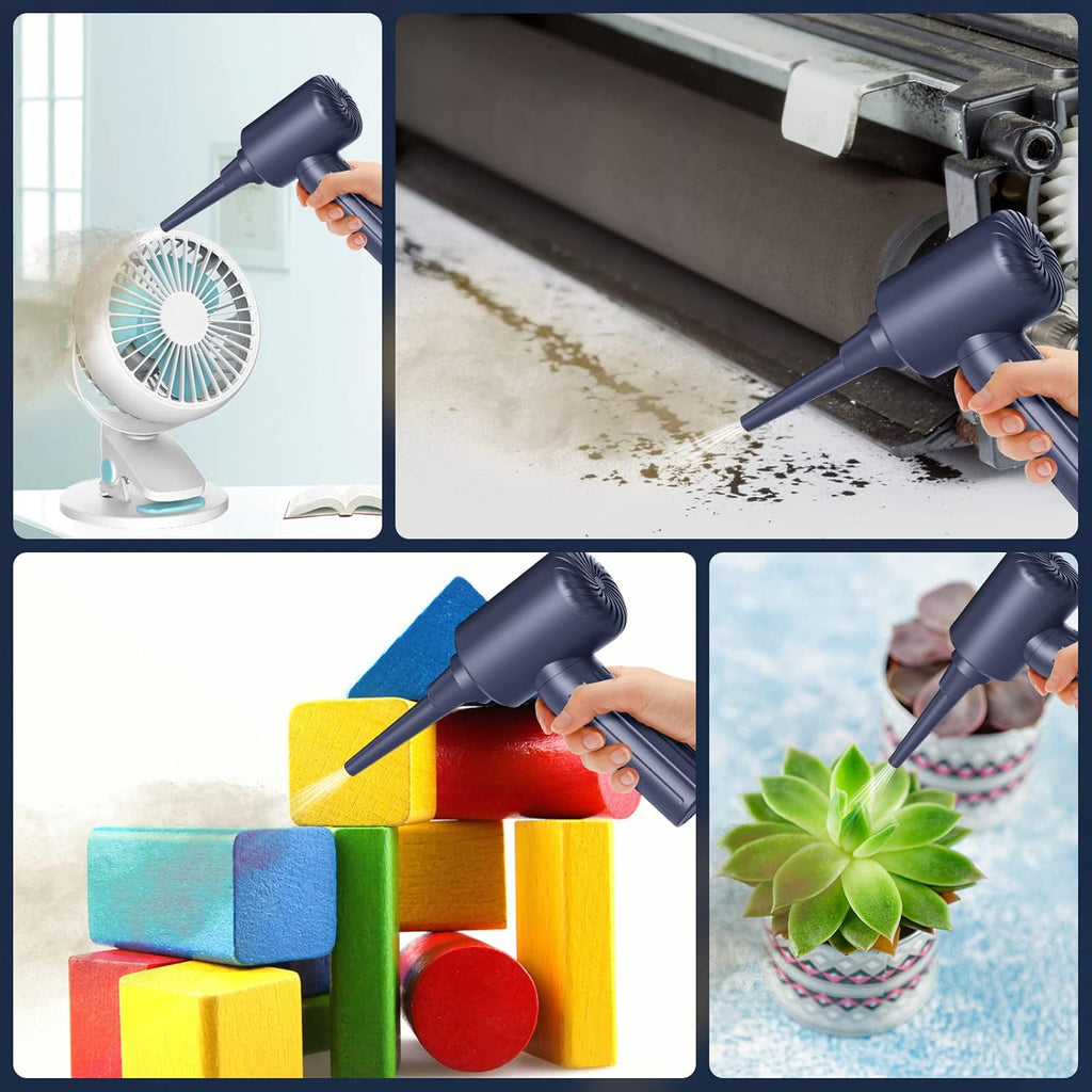 Cordless Electric Air Duster 3-Gear 7500mAh Pack of 2 F203