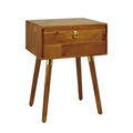 Solid Acacia Wood Nightstand J111666