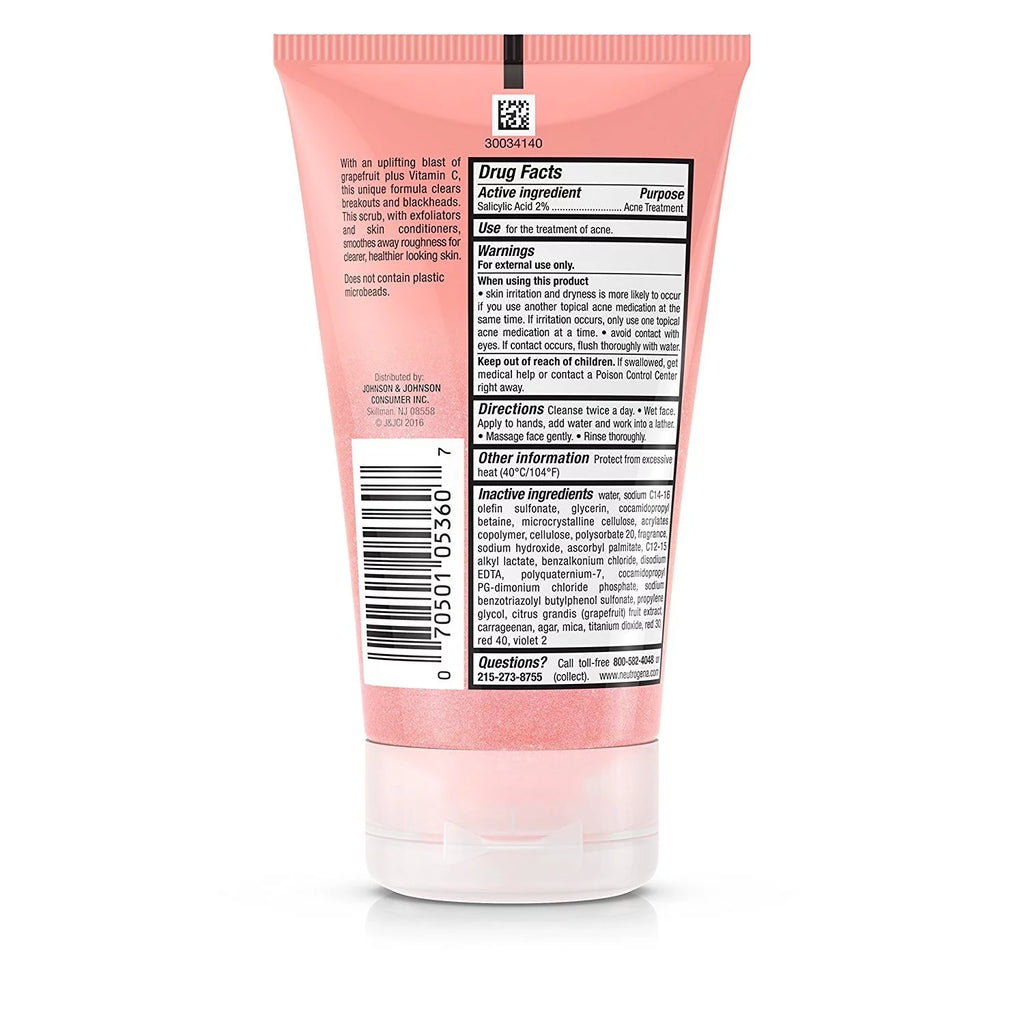 Oil-Free Acne Wash Foaming Scrub 2 oz 3 Pack K150987