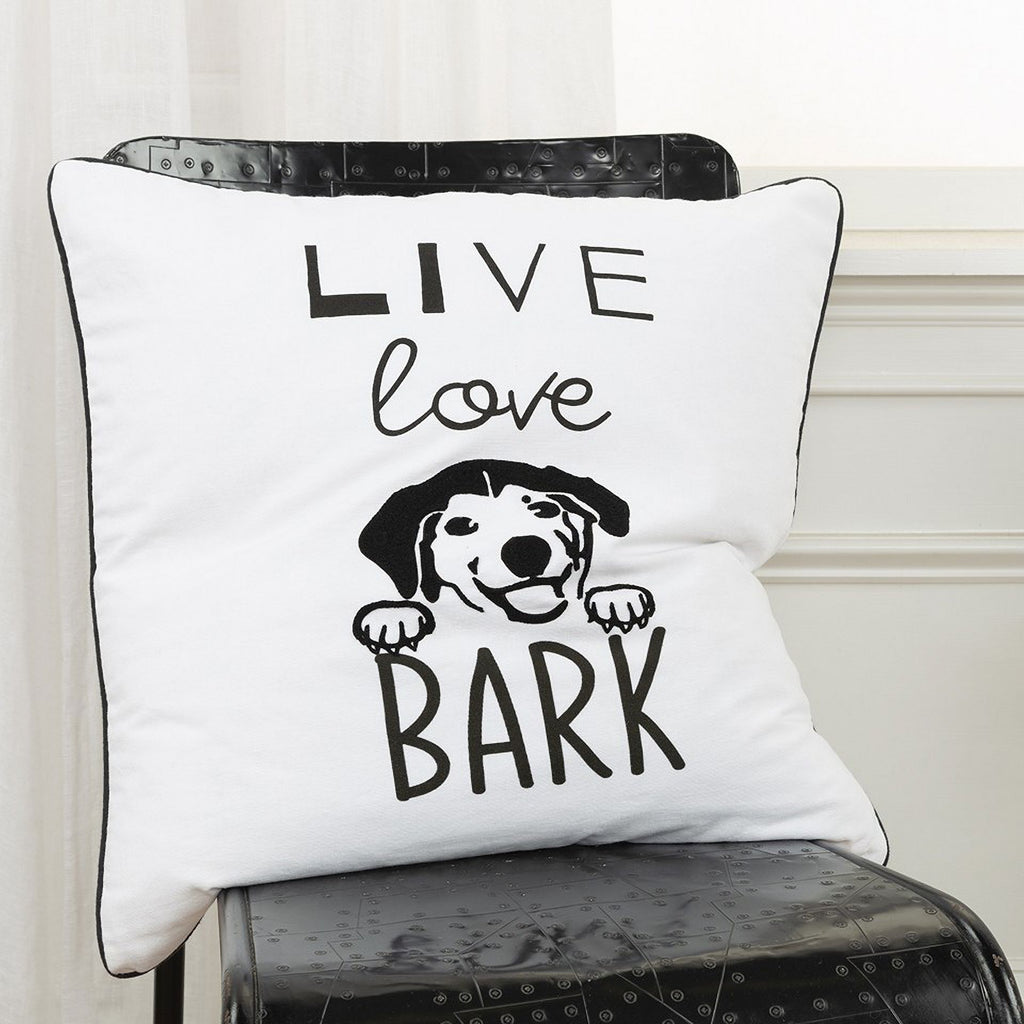 Black and White Modern Throw Pillow V851