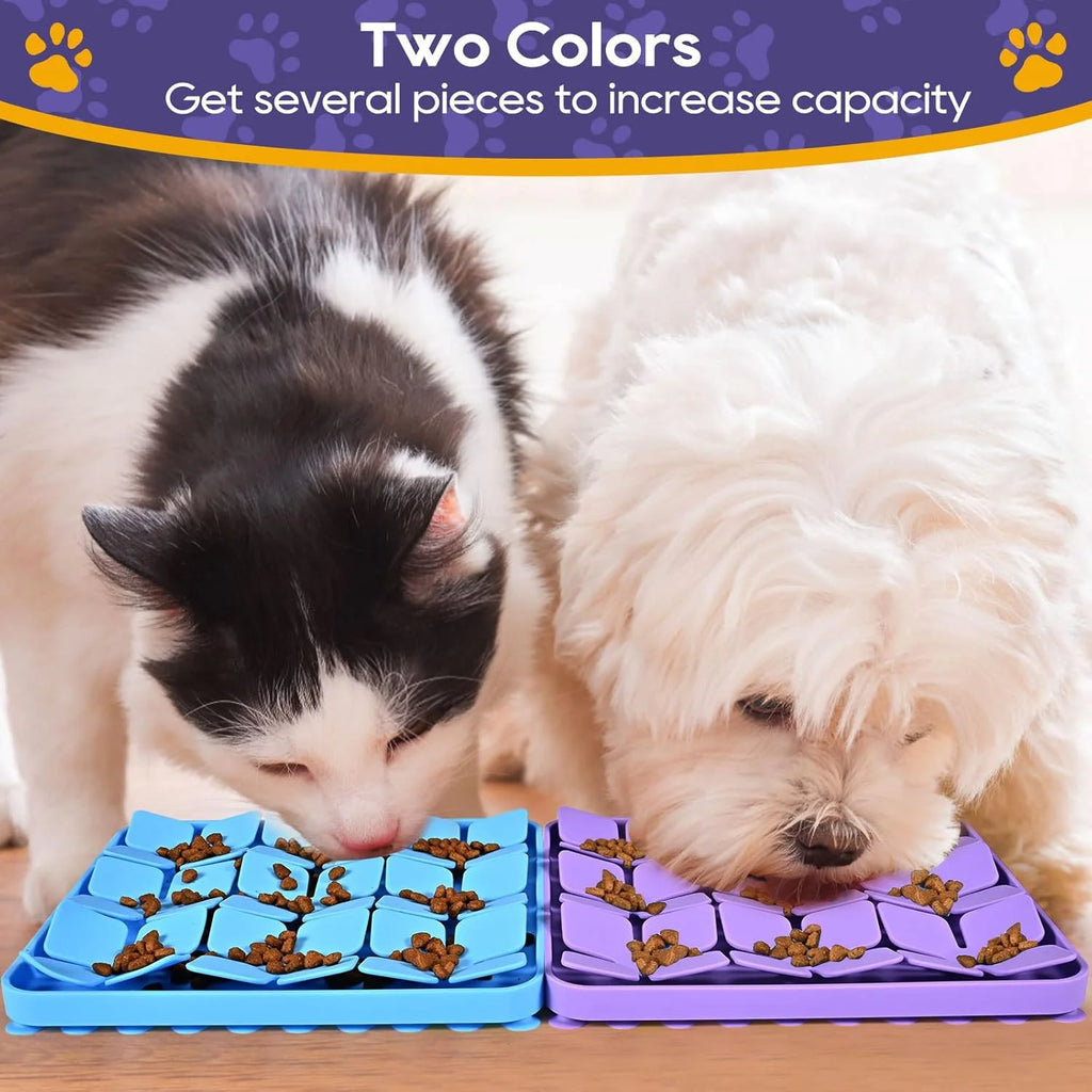 Purple Silicone Snuffle Mat for Dogs I7587