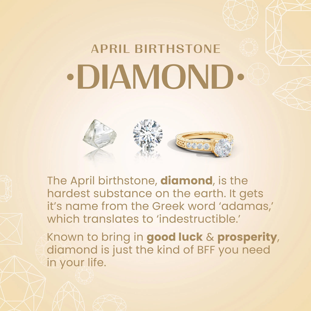 14K Yellow Gold White Diamond Infinity Ring V6235