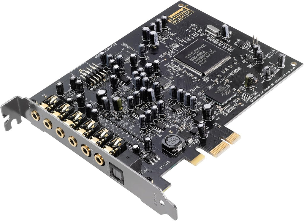 Sound Blaster Audigy PCIe RX 7.1 Sound Card with Headphone Amp U945372