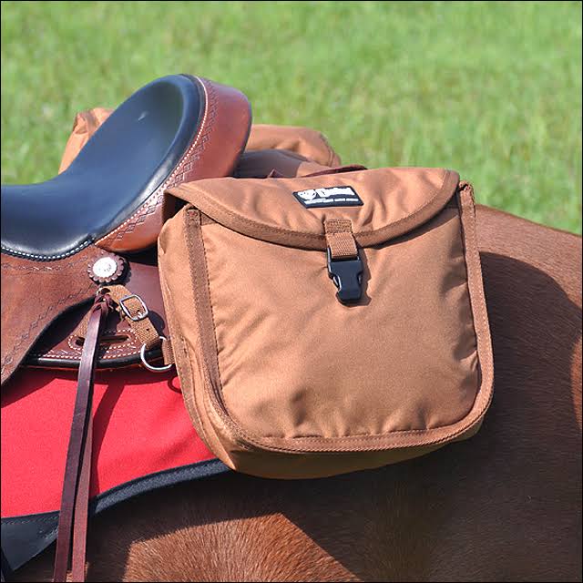 Brown Saddle Bag A507