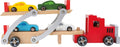 Wooden truck with cars H951816
