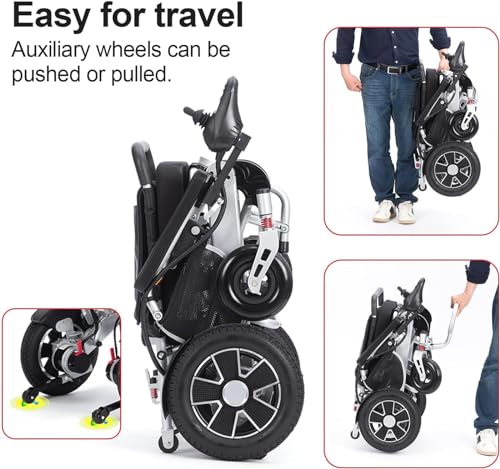 Electric Wheelchair Lightweight Foldable All Terrain H21836